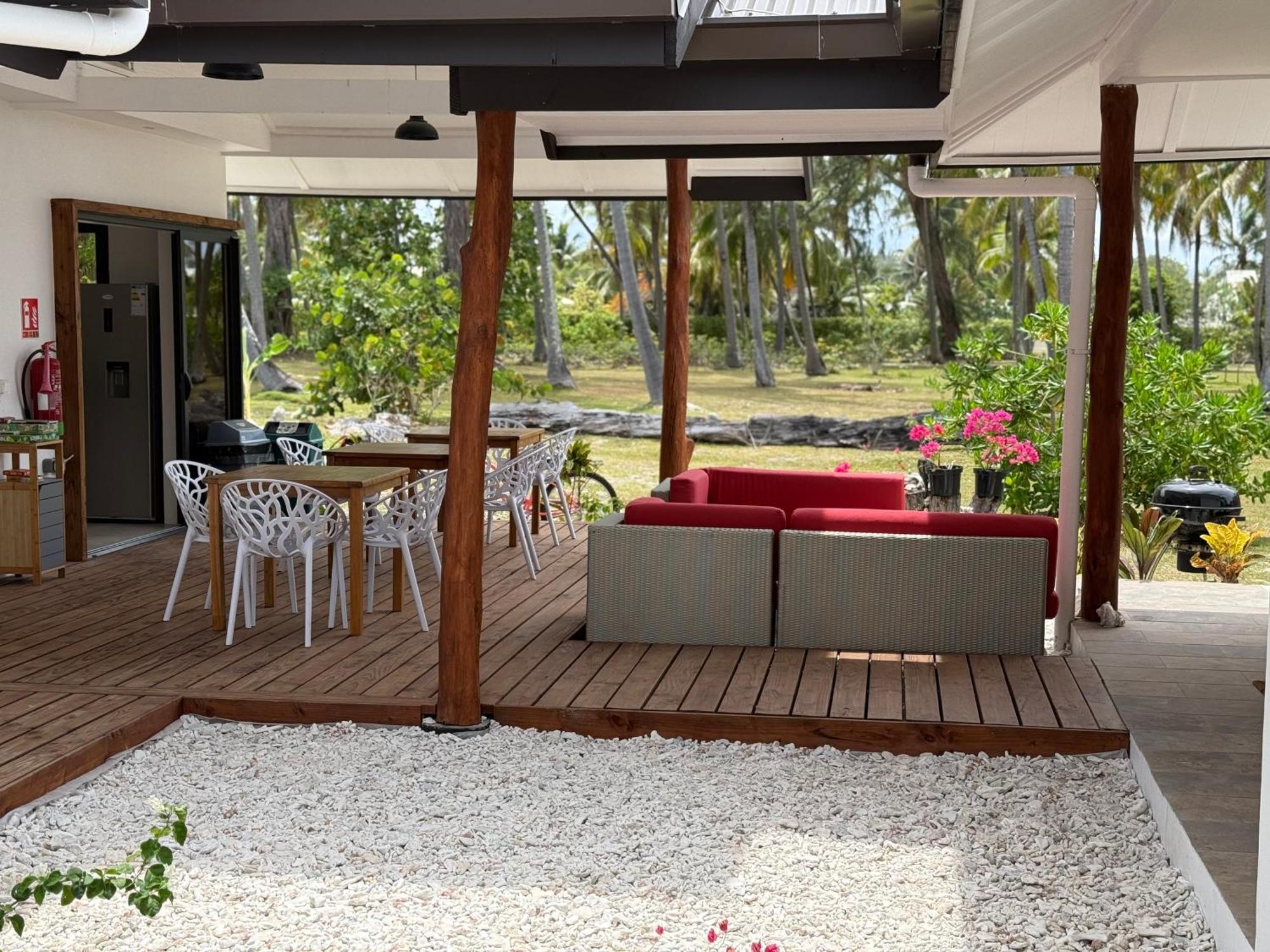 Moorea Chill And Beach Lodge Teavaro ภายนอก รูปภาพ